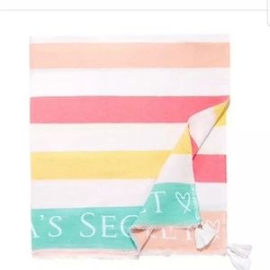 Victoria's Secret Beach Blanket Throw 50"x60"